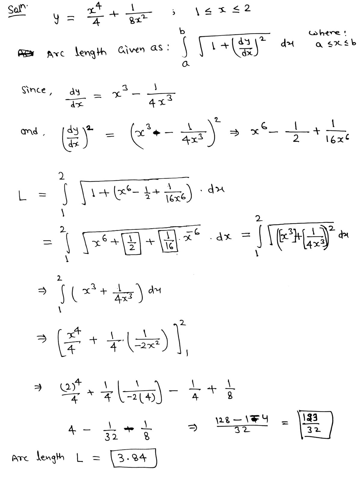 Calculus homework question answer, step 1, image 1